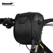 RHINOWALK 자전거 킥보드 핸들바 방수 가방 TF910, 블랙
