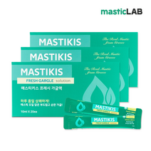 매스틱 연구소 매스티키스 프레시 일회용 스틱 가글 10ml/20포/3BOX 무불소 무알콜, 3박스+손소독제