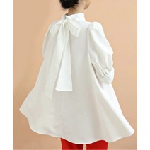 김비서블라우스 봄 벌룬 곱창 왕리본 여름 블라우스 4 5 월 결혼식 하객룩