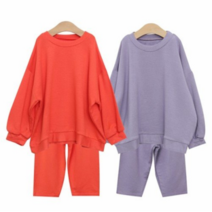 퍼니공장 아동 주니어 봄 가을 긴팔 티셔츠 배기 바지 세트