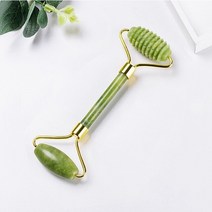 얼굴마사지기구 천연 얼굴 마사지 과샤 옥 롤러 스크레이퍼 보드 페이셜 스킨 케어 도구 뷰티 슬리밍, 05 Pointed And Round, [05] Pointed And Round