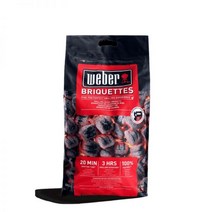 웨버 차콜 브리켓 8KG (대용량 웨버숯바베큐숯 친환경숯), 1개