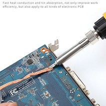 납땜흡입기 메카닉 솔더 위크 리무버 디 와이어 1.5/2.0/2.5/3.0/3.5mm 브레이드 BGA 수리 도구, 01 1Pcs Width 1.5mm