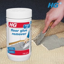 바닥 접착제제거제 송진제거 카페트 벽지 끈끈이제거 750ml, HG 접착제 제거제