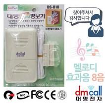 NUNUBITEL_대명 음성 방문 안내 멜로디 침입 경보기 창문 창문용 경고음 경벨 업소용 무선 알림 방지기 도난_NUB누비텔레숍, 옵션이없는_단일품목입니다