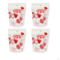 산마을 리얼칩 딸기, 13g, 4개
