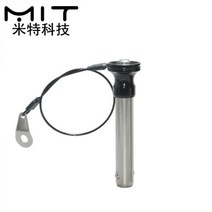 볼 헤드 잠금 핀 푸시 아웃 인서트 노브 플런저 스톱 1 개 퀵 릴리스 안전 직경 6/8/9.5/10/12mm 재고 있음, MT301-5mm, Usable Length 15