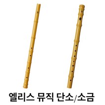 6000원 엘리스뮤직 플라스틱 단소/소금 (ED-5P/ES-50P) 연습용/학생용, 엘리스 소금