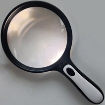 느낌충만 LED 휴대용 대형 돋보기 건전지포함, 1개