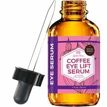 Leven Rose 커피 아이 리프트 세럼 유기농 천연 붓기 감소 노화 방지 피곤한 눈을 밝게 합니다. 28.3g (1온스) 291532