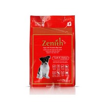 바우와우 양고기&닭고기 소포장 생육사료 제니스독큰알 1.2kg, 없음