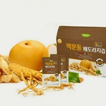 프리미엄 배도라지즙 기관지에좋은음식 유기농샵 맥문동 배즙 80ml, 1개, 1680ml
