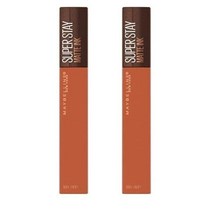 메이블린 뉴욕 슈퍼 리퀴드 립틴트 캐러멜 컬렉터, 0.09 Fl Oz (2팩), 265 카라멜 콜렉터