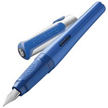 유럽 Pelikan 817103 학교 만년필 드래곤 M-닙 1개, M-스프링, 파란색