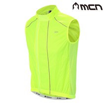 MCN 바람막이 조끼 질렛 MSV-16 그린 골프 등산 자전거