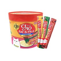이나바 챠오츄르 버라이어티 120p, 1개, 닭가슴살&해산물(SC-213)