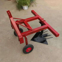 고구마캐는기계 감자 수확기 경운기 쟁기 트랙터, 랙이 있는 고구마 수확 쟁기