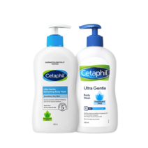 세타필 젠틀 민감성 수분 바디워시 400ml+리프레싱(산뜻한향) 400ml