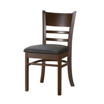 체어아울렛 캐빈 목재의자, 월넛, 1개