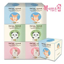 복이많은집 미니각티슈 250매 6팩, 복이많은집 미니티슈 250매 6팩