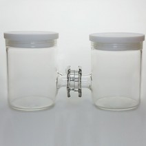 H형 이온 프로톤 교환막 실험용 전기 화학 이중 전해질 산수소 장치, 12 S-500ml