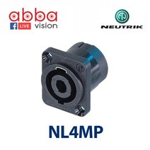NEUTRIK 뉴트릭 NL4MP 스피콘 스피커 연결 커넥터