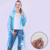 투명 성인 어른 남성 여성 남녀공용 레인코트 비 옷 우의 우비 M10771