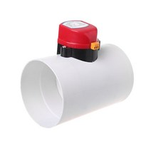 환풍기설치방법HVAC 플라스틱 전동 공기 밸브 전기 댐퍼 밸브 덕트 솔레노이드 체크 밸브 파이프 환기 220, 04 200mm_04 AC 220V