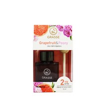 정품 불스원 그라스 디퓨저 방향제 45ml 105ml 로베르타 디퓨져, 그라스 디퓨져 자몽&피오니 45ml