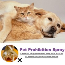고양이 위한 진정 스프레이 안전한 건강한 디퓨저 감정 관리 애완 동물 항불안제 액체 중 감소, 한개옵션0