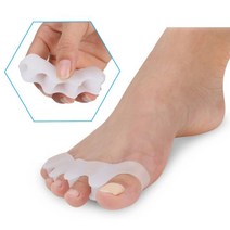 발가락사이끼우는 실리콘 발가락휨 분리기 교정기 발 새끼 발변형 네번째 관절 두번째 엄지