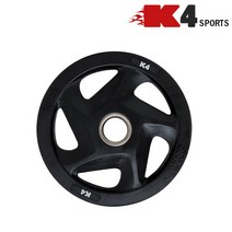 K4스포츠 우레탄원판 10KG 중량원판 역기바벨 덤벨(K4-103), 무게선택:10KG(K4-103)