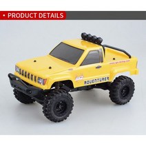RGT Rc 자동차 1/24 136240 체중계 4wd 오프로드 크롤러 4x4 Lipo 미니 몬스터 트럭 RTR 락 조명 포함, 136240_2