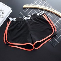 여자운동반바지 트레이닝 헬스 츄리닝 영어 알파벳 스포츠 반바지 슬림 스키니 스티칭 요가 러닝 피트니스 쇼츠