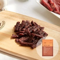 [바보사랑]저알러지 기능성 애견간식 말고기져키60g x5ea (300g), 1개