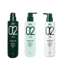 아모스 녹차실감 샴푸 지성용 중건성용 민감성용 500ml 1개, 녹차실감 샴푸 중건성용 500ml x 1개