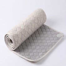 신제품 쓰리템 1인용 전기 매트 장판 요 싱글 온열 매트 쇼파 일인용 소형 미니 전자파없는 안심 절전형 국내산 한의원 병원 기숙사 가벼운 캠핑 해외여행 부드러운 초극세사 명절 선물, 쓰리템 1인용 크림베이지 180cm x50cm