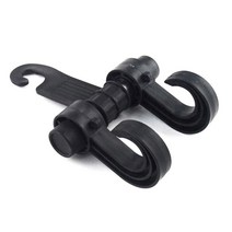 듀얼후크 자동차 헤드레스트 수납 걸이 실내청소 소지품보관함 차량악세사리 차량껌통 수남아이디어 소형차