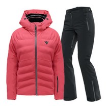 22다이네즈 여성스키복 SKI DOWNJACKET S W PINK/HP VERGLAS PANTS W BK