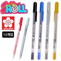 사쿠라 젤리롤펜 1다스 (12개입) (택1), 큐제이테크 본상품선택