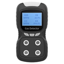 PULITONG PLT840 4IN1 복합가스측정기 산소농도측정기 가스감지기, 포인원 블랙 840L, 1개