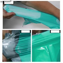 쇼핑백제작 카드제작 커스텀 로고 패키지 폴리메일 가방 50 개 라벤더 퍼플 컬러 매트 우편물 배송 택배, 03 28X42CM