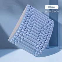 허리베개 허리 통증 완화 치료 스트레처 등 베개 만성 요추 지지대 탈장 디스크 자세 교정, [01] 파란, 1개