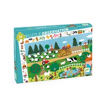 [드제코]찾기퍼즐 동물농장 35pcs_DJ07591, 미구분, 미구분