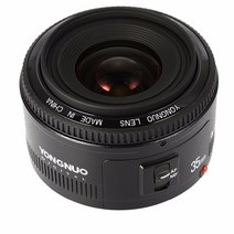 Yongnuo-35mm YN35mm F2 렌즈 캐논 호환 니콘 Dslr 카메라 용 광각 대형 조리개 고정 자동 초점, [02] 캐논 호환