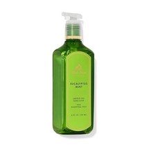 Bath & Body Works 배스 앤 바디 웍스 유칼립투스 민트 젠틀 젤 핸드 비누 에센셜 오일 함유 8 Fl Oz 462531