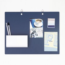 올마이티보드 자석메모보드 미니칠판, 1개, 벽걸이 대형 그레이