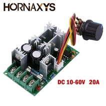 속도조절기 10-60v 20a pwm dc 모터 컨트롤러 스위치 dc 전류 전압 조정기