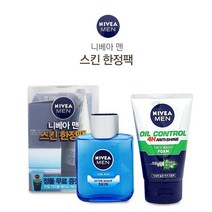 [조은마켓] 니베아 쿨 킥 애프터 쉐이브 스킨 구매시 오일 컨트롤 훼이스 워시폼 정품무료 증정, 2세트