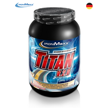웨이트 게이너 탄수화물 + 근육증가 단백질 - 아이언맥스 100% 타이탄 v2.0 2000g (Ironmaxx Titan v2.0), 초콜릿